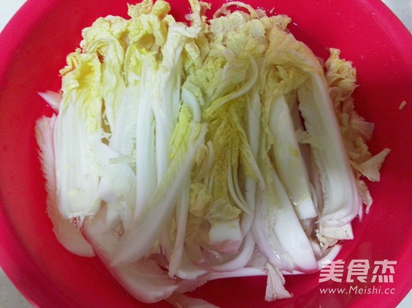 娃娃菜清汤的做法步骤：1
