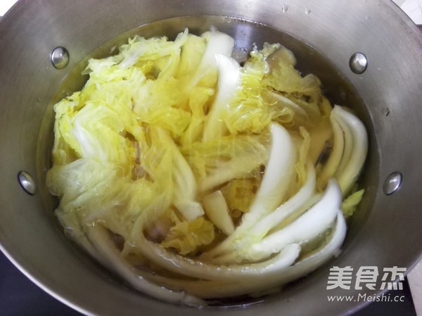 娃娃菜清汤的做法步骤：5