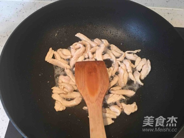 番茄鸡丝意大利面的做法步骤:8