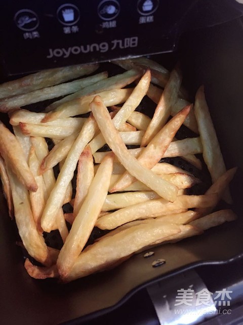 空气炸锅版酥脆炸薯条的做法步骤:5
