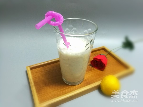 柠檬梨汁奶昔的做法步骤:12