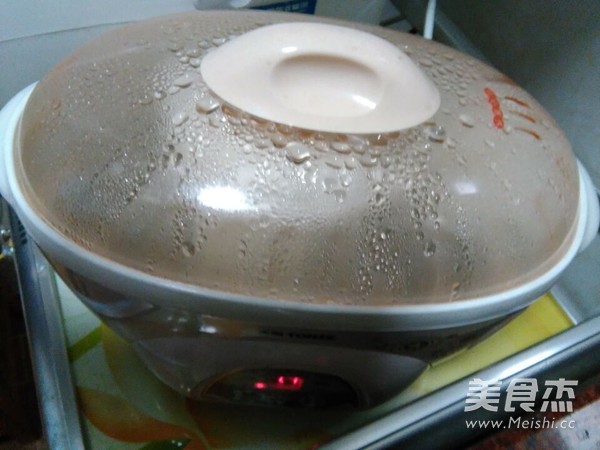 木瓜炖雪蛤的做法步骤：4
