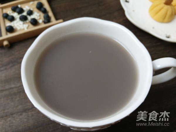 黑豆糯米豆浆的做法步骤：7