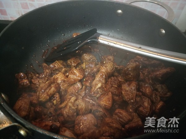 红嫩小牛肉的做法步骤：14