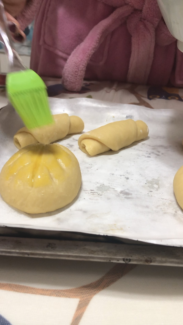 粗粮麦片面包的做法步骤:3