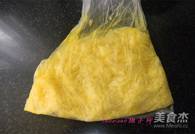 金银蛋炒饭的做法步骤:6