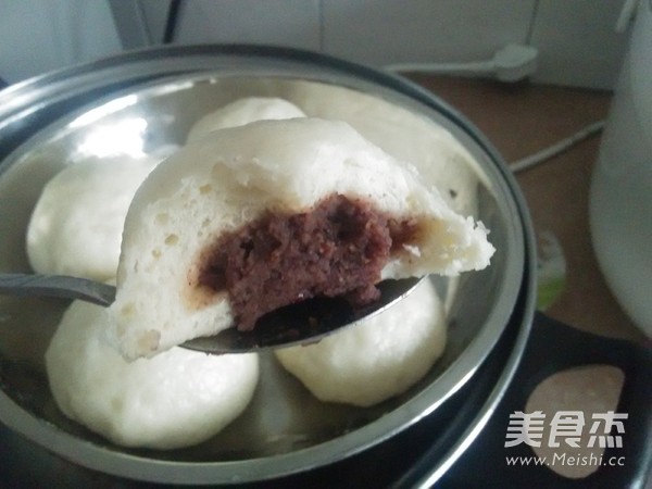 豆沙包子(自制豆沙馅)的做法步骤:14
