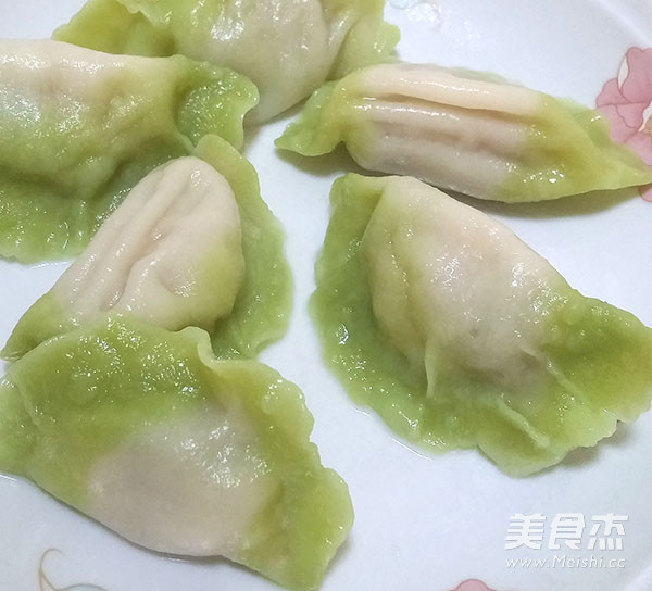 玉白菜水饺 宝宝水饺的做法步骤：6