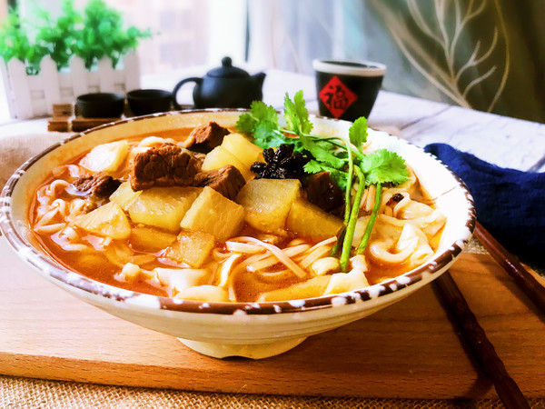 红烧牛肉面的做法步骤:7