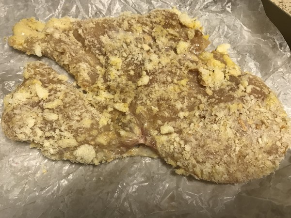 香酥鸡排的做法步骤:6