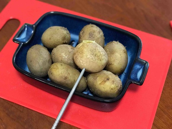 香煎小土豆的做法步骤:4