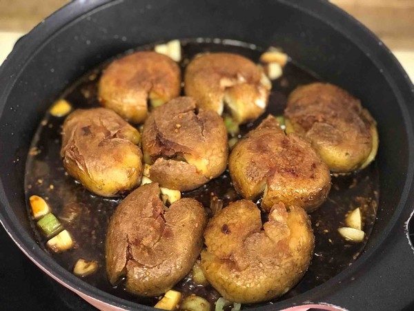香煎小土豆的做法步骤:9