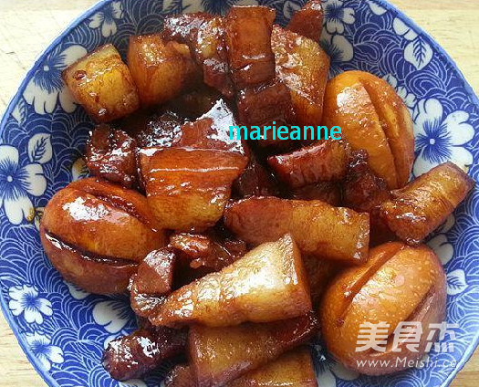 卤蛋红烧肉的做法步骤:19