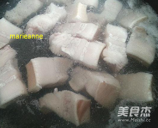 卤蛋红烧肉的做法步骤:4