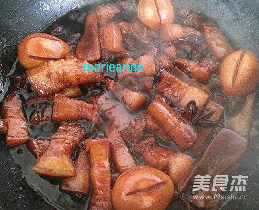 卤蛋红烧肉的做法步骤:18