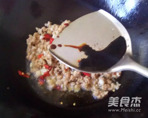 四季豆炒肉沫的做法步骤：8