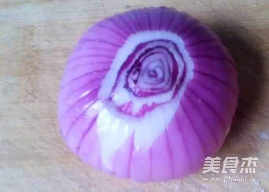 洋葱炒肉的做法步骤:4