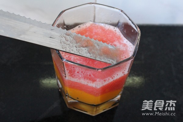 彩虹果汁的做法步骤:14