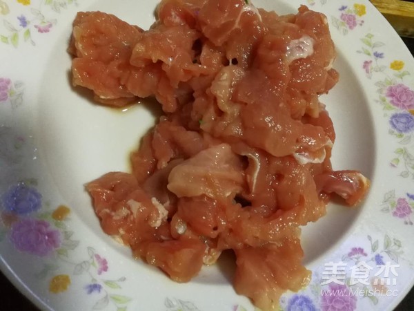 锅包肉的做法步骤:2