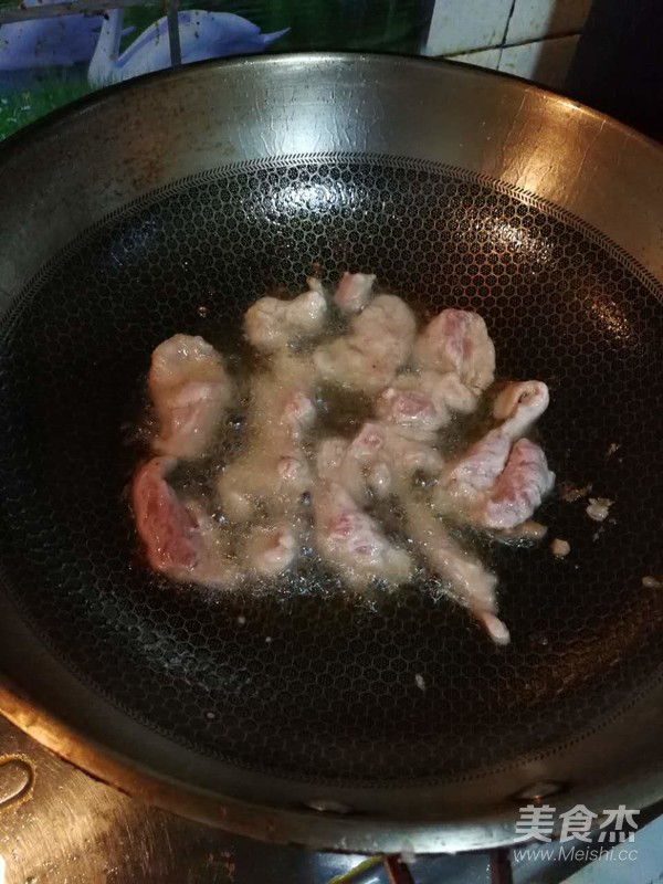 锅包肉的做法步骤:6