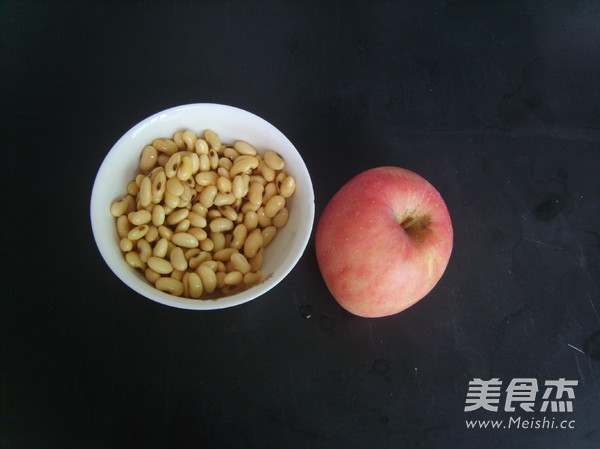 苹果豆浆的做法步骤：1