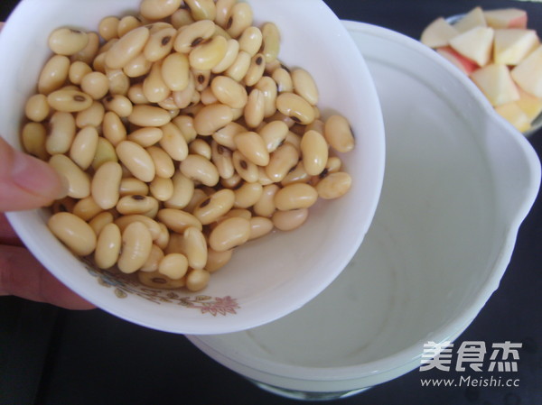 苹果豆浆的做法步骤：3