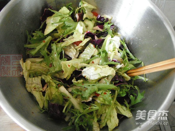 爽口东北大拌菜的做法步骤：7