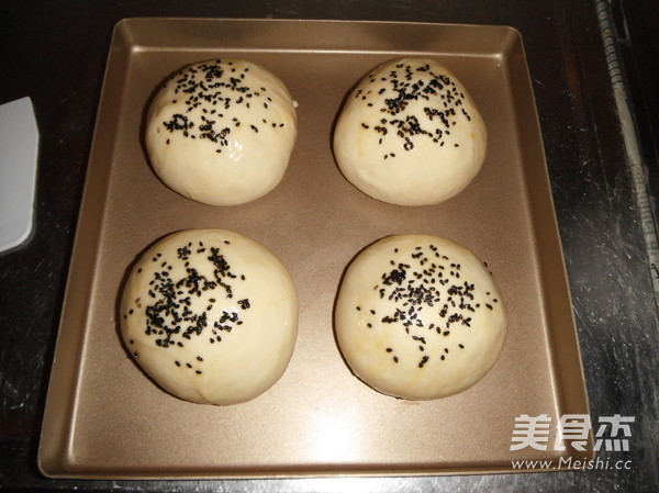 鸡蛋肉松汉堡的做法步骤:8