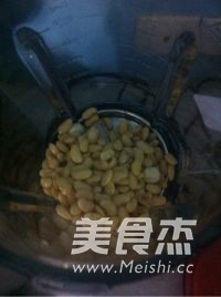 抹茶莲心豆浆的做法步骤：2