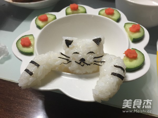 小猫咪咖喱牛肉饭的做法步骤：13