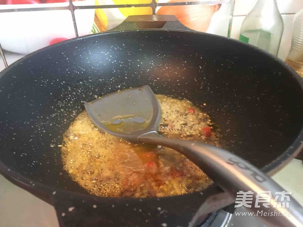 蟹粉豆腐的做法步骤：7