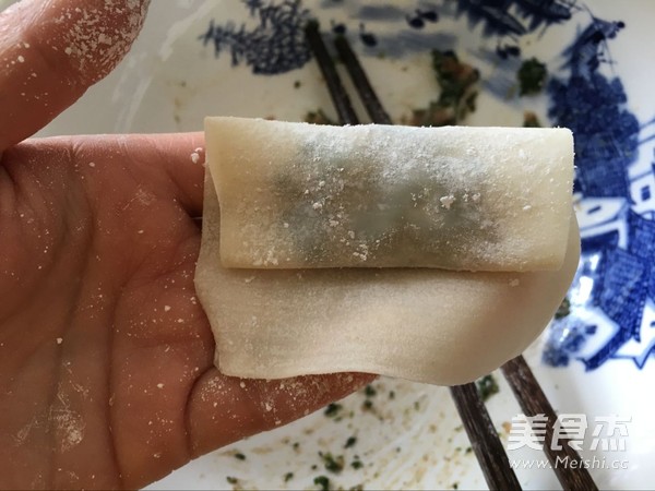 荠菜鲜肉小馄饨的做法步骤：6