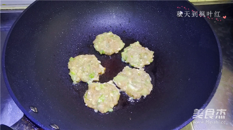 茄汁西葫芦鸡肉饼的做法步骤：13