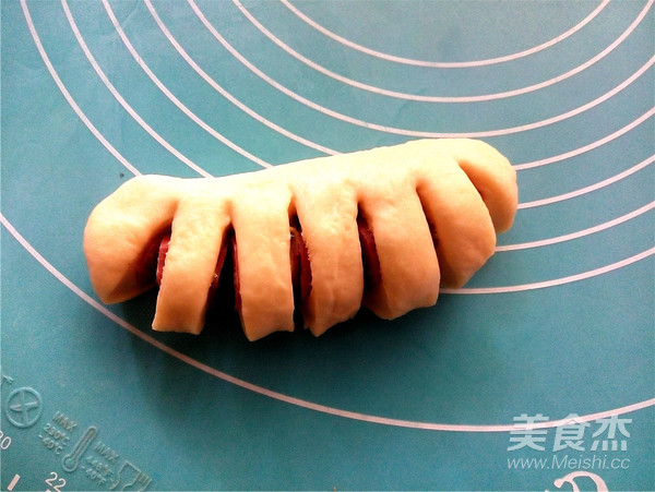 火腿香肠面包的做法步骤:11