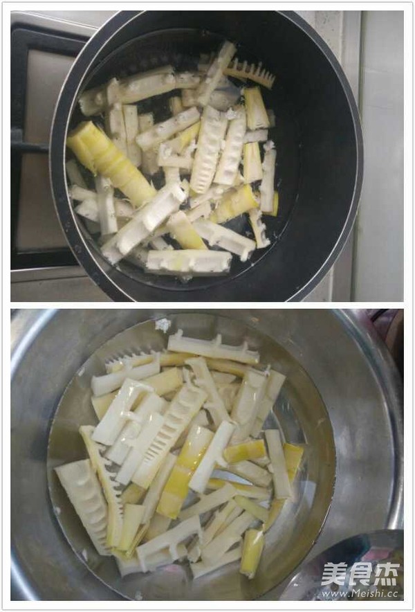 油焖春笋的做法步骤:2