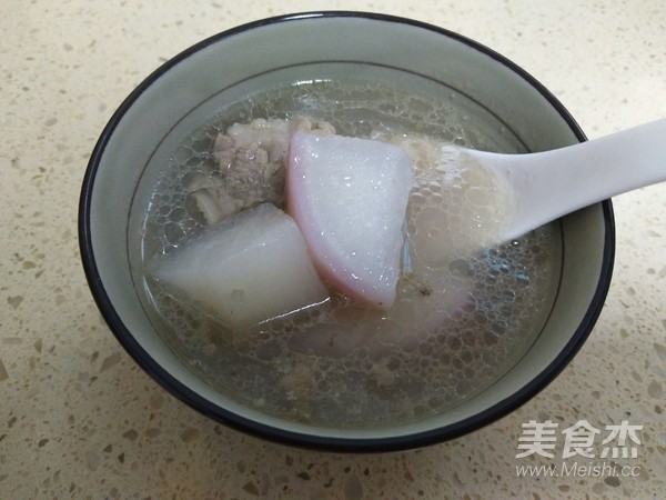 筒子骨萝卜汤的做法步骤:5