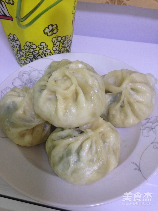 茴香鸡蛋包子的做法步骤:8