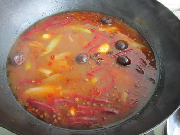 大盘鸡火锅的做法步骤:14