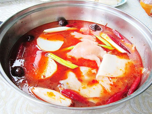 大盘鸡火锅的做法步骤:17