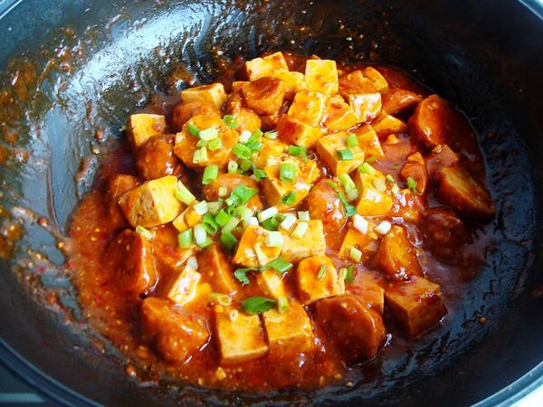 鱼丸烧豆腐的做法步骤:10