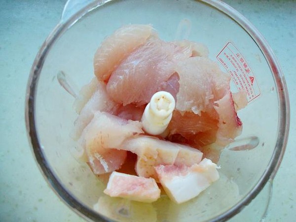 鱼肉馄饨的做法步骤:2