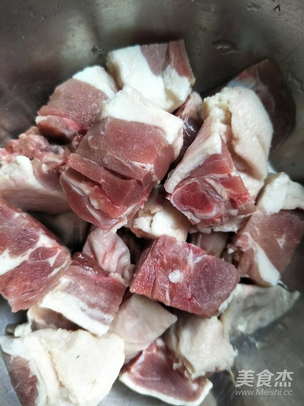 豆角干烧鸭腿的做法步骤:7