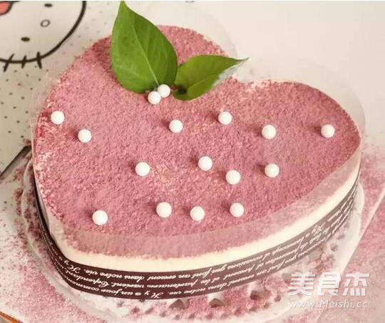 8寸心形芝士慕斯蛋糕的做法步骤：23