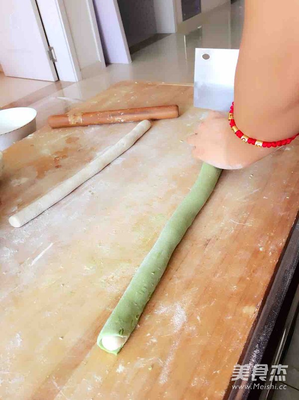 玉白菜水饺的做法步骤：9