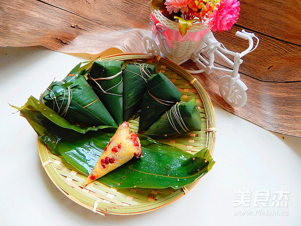 小米红豆粽子的做法步骤:13