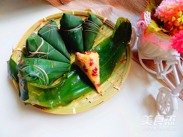 小米红豆粽子的做法步骤:14