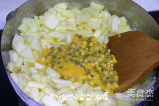 宝宝营养餐—苹果百香果酱的做法步骤:10