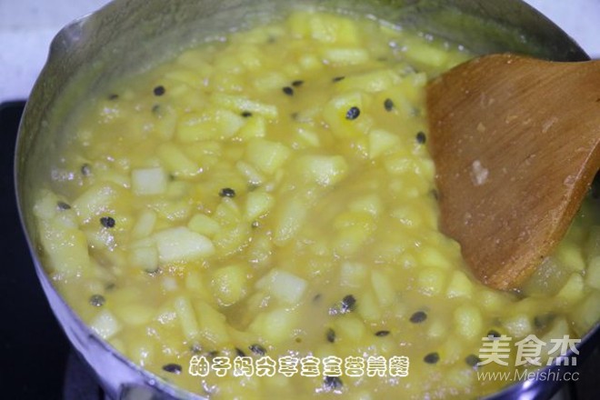宝宝营养餐—苹果百香果酱的做法步骤:11