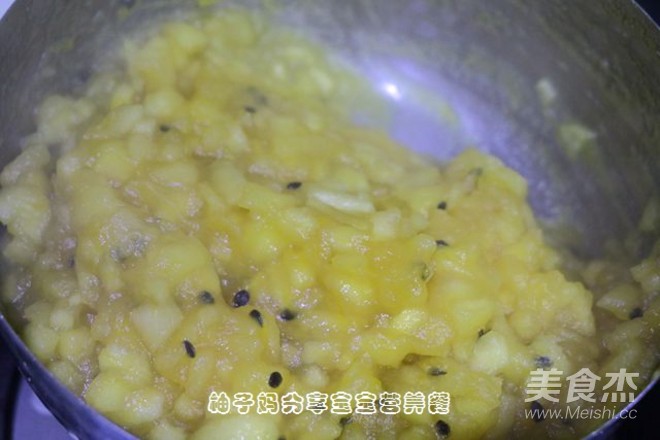 宝宝营养餐—苹果百香果酱的做法步骤:13