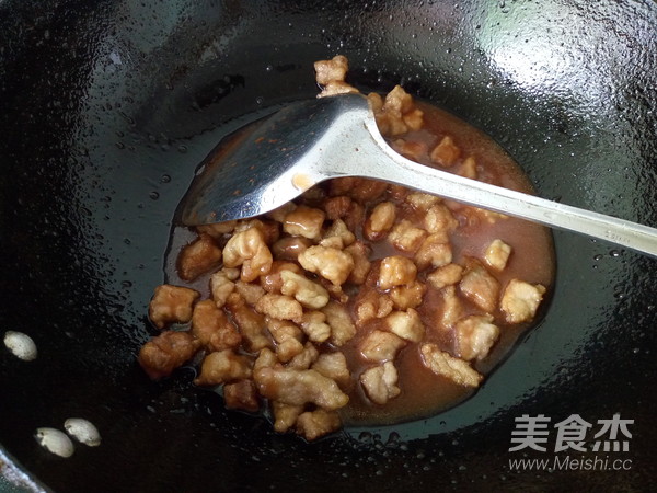 菠萝咕噜肉的做法步骤：8